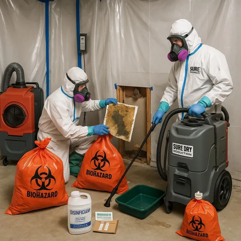 Contaminated Water Handling Protocols process in Marshall, MN